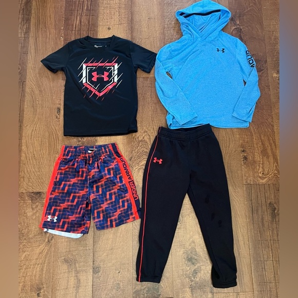Under Armour boys bundle 4 pieces Sz 6 - Picture 1 of 12
